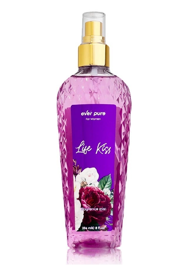 ever pure Fragrance Live Kiss Mist for Women 236 ml - Image 1